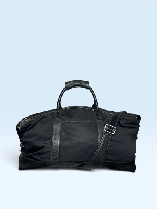 Coach Other - Vintage 1999 COACH Black Nylon & Leather Trim 2-Way Boston Duffle Bag 5497